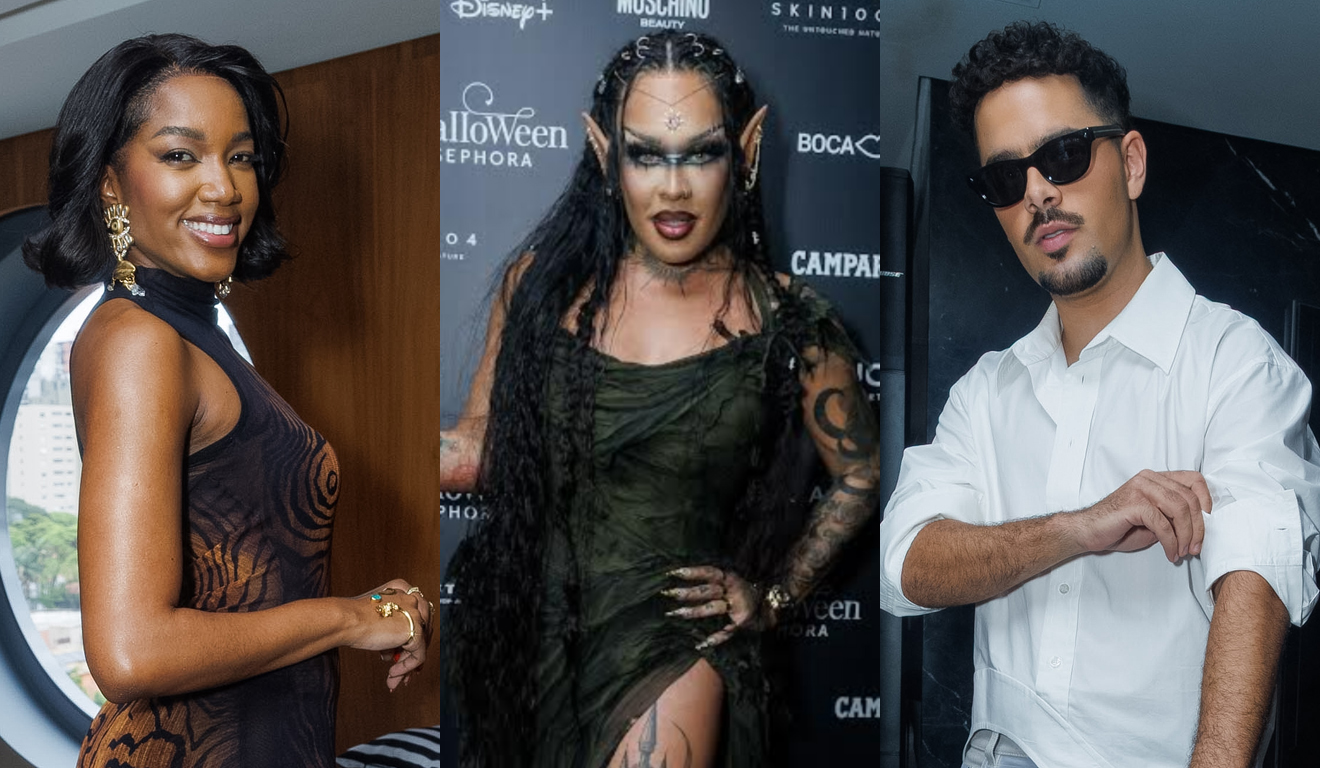 Gloria Grooze, IZA e Pedro Sampaio serão padrinhos do Baile de Halloween da Sephora