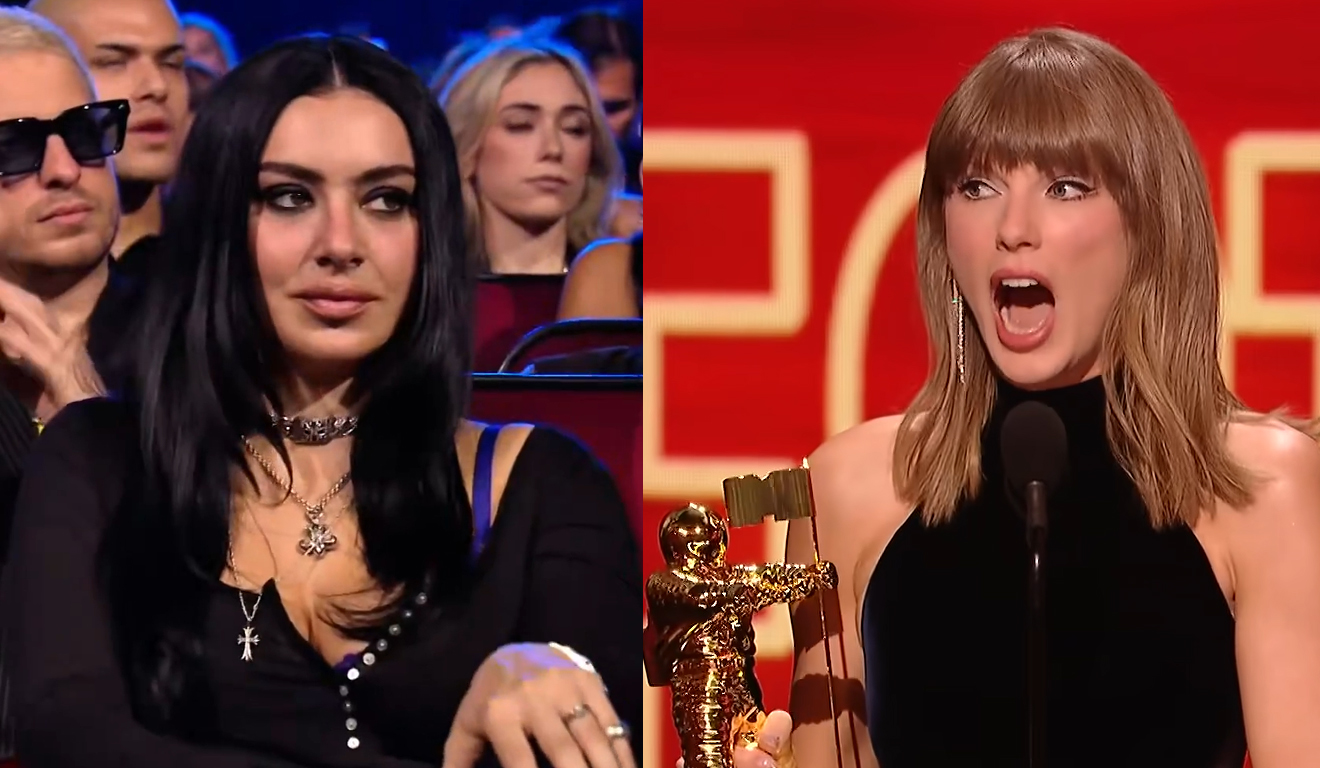 Charli XCX fez cara feia para Taylor Swift no VMA 2026?