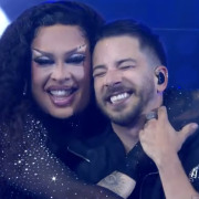 "Fome": fãs comemoram 1ª performance de Junior e Gloria Groove para "fome"