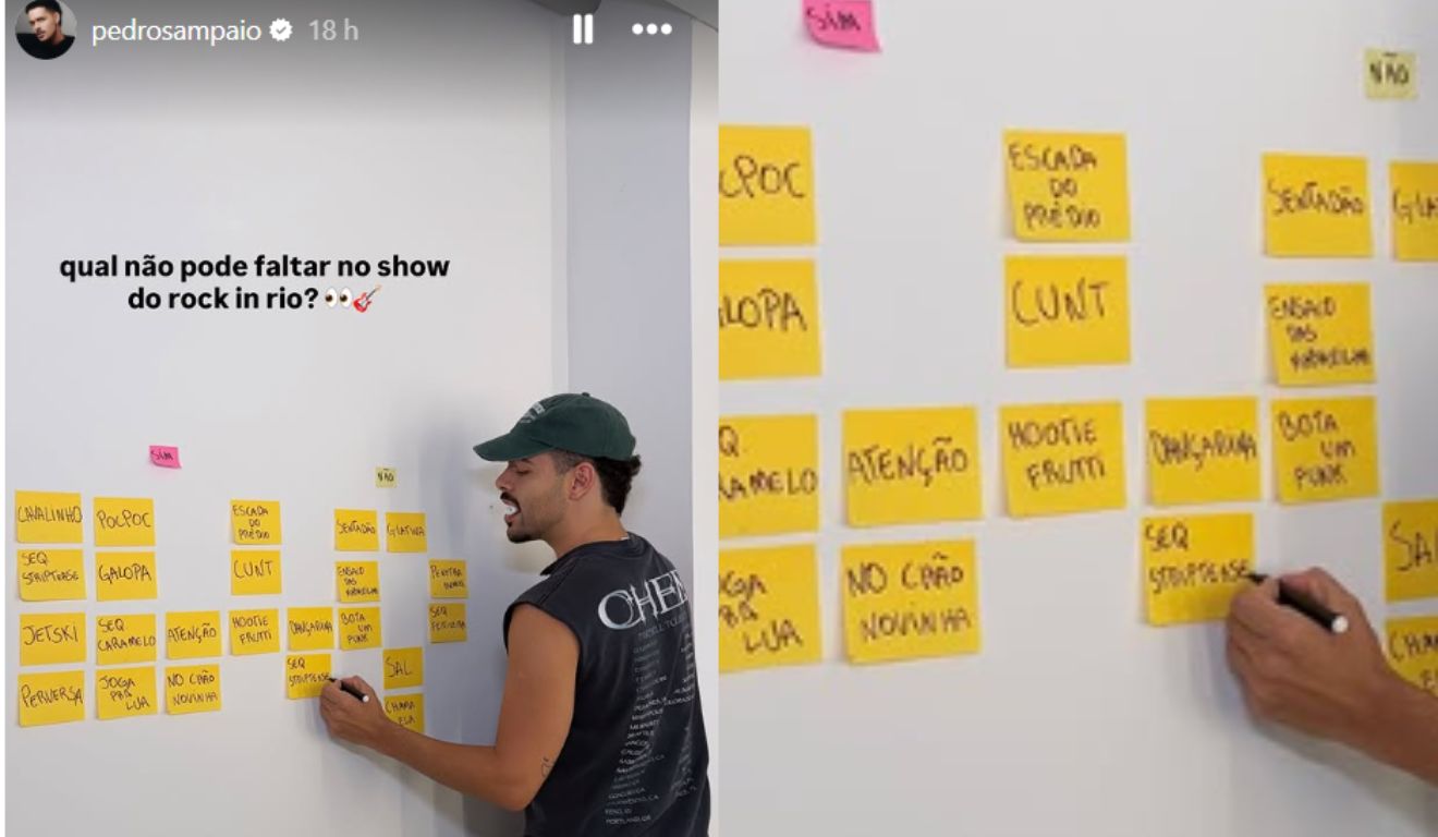 Pedro Sampaio posta story com "Hootie Frutti" e fãs do KATSEYE especulam sobre remix