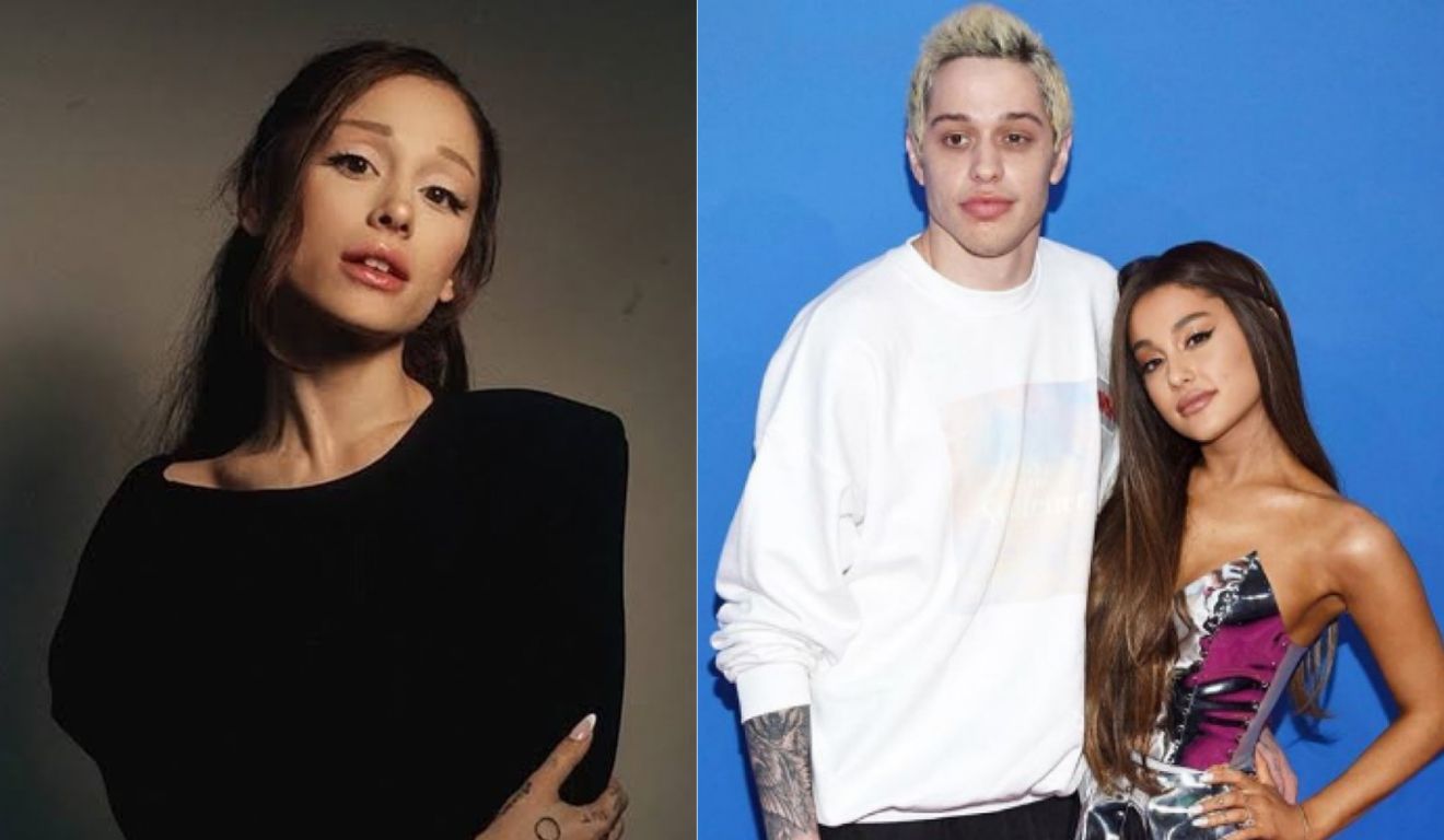 Ex-noivo de Ariana Grande, Pete Davidson defende a cantora após críticas à sua aparência