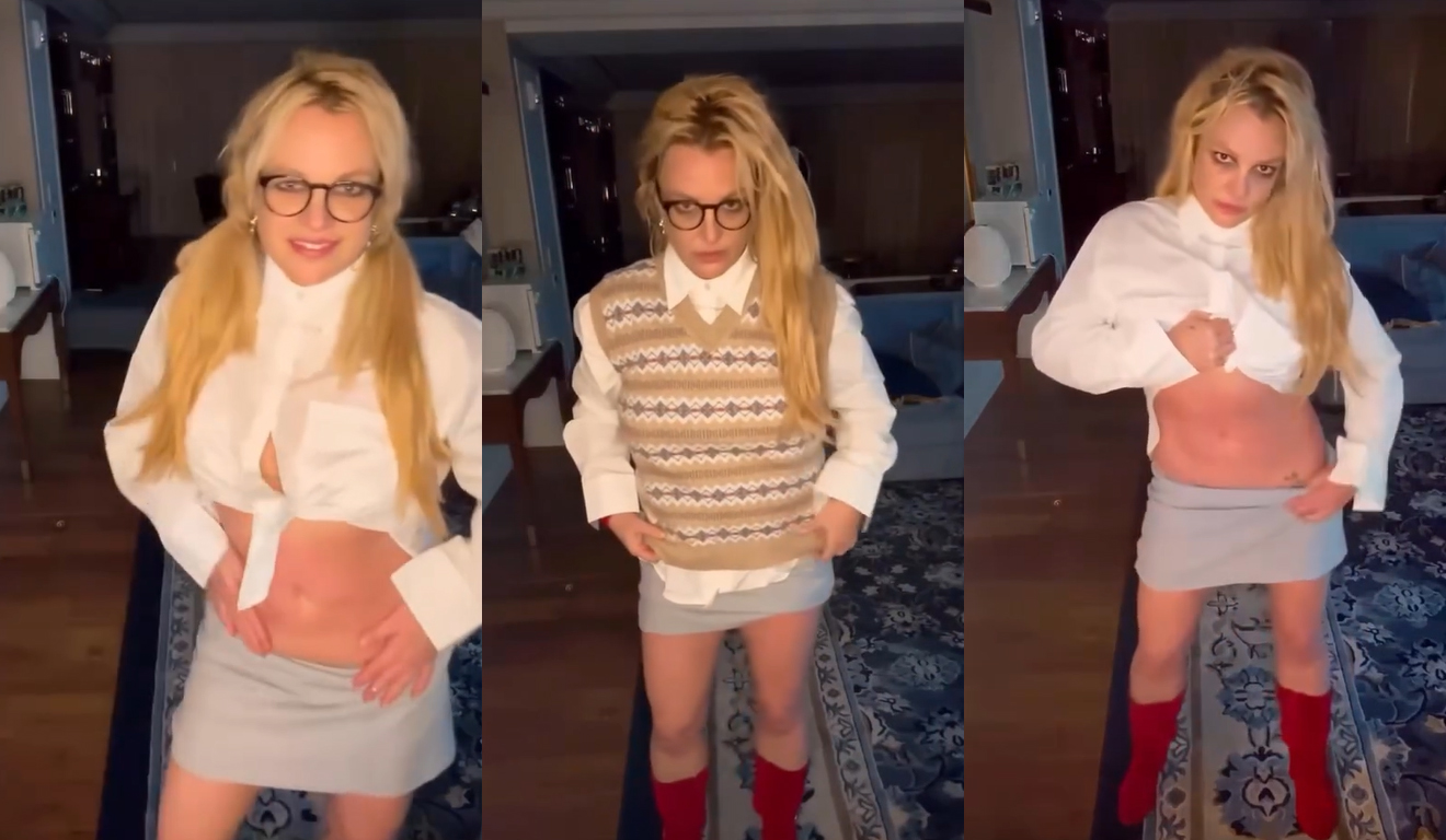 Britney Spears critica cópia de seu look estudante sexy: 