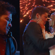 Após provocações na web, Bruno Mars e Karol G surgem juntos no clipe de "Dance With Me" Após provocações na web, Bruno Mars e Karol G surgem juntos no clipe de "Dance With Me"