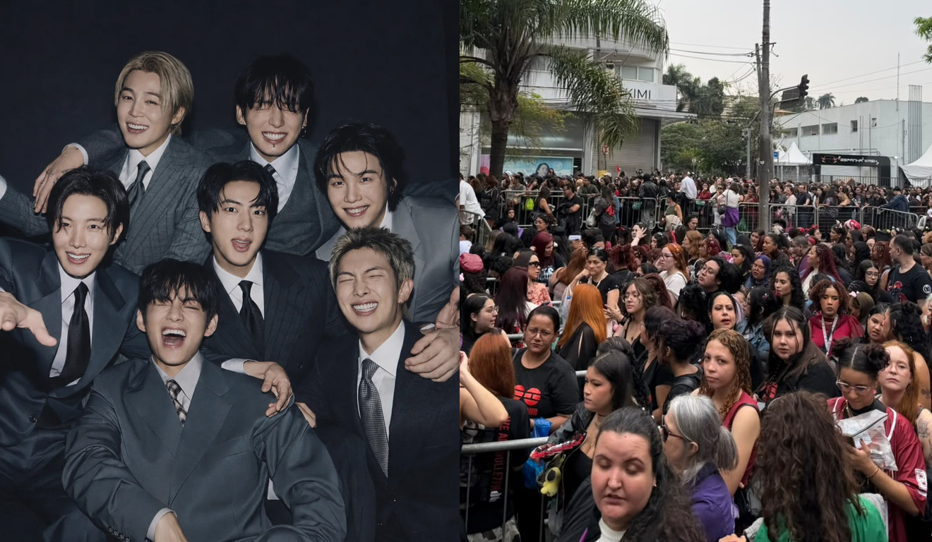 BTS no Brasil: brigas e aglomerações marcam fila do primeiro show