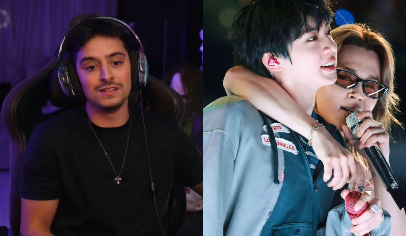 BTS no Brasil: streamer Coringa narra tarde com Jimin e Jin na LOUD