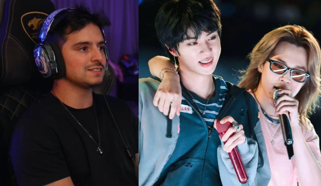 BTS no Brasil: streamer Coringa narra tarde com Jimin e Jin na LOUD