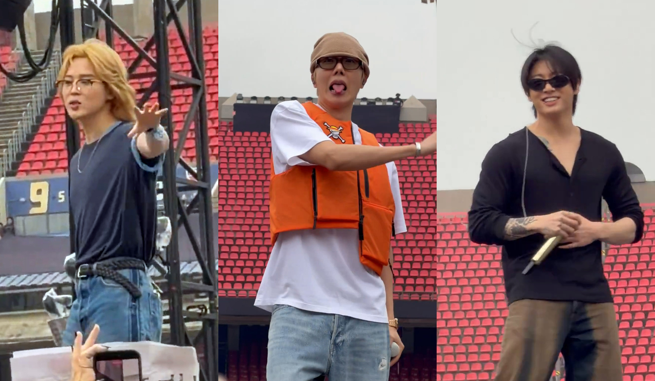 BTS estreia no MorumBIS com passagem de som, passinho do Jamal e frase em português