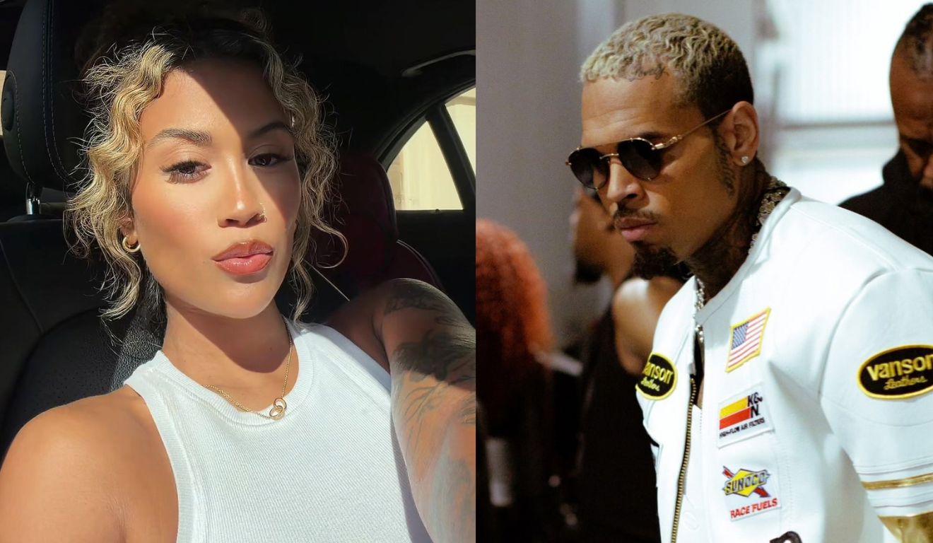Chris Brown ameaça de morte o atual namorado de sua ex, denuncia ela Chris Brown ameaça de morte o atual namorado de sua ex, denuncia ela