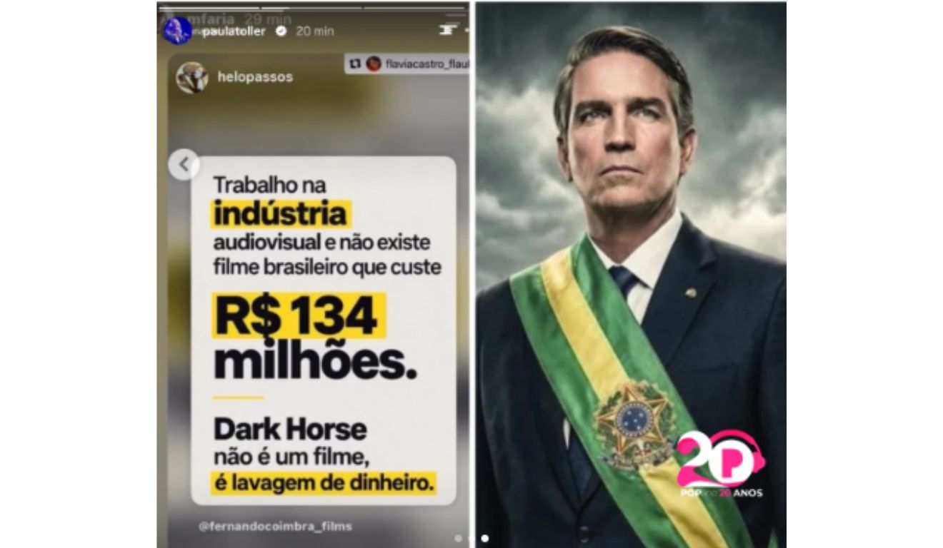 Paula Toller defende pautas de Lula e apoia críticas ao filme "Dark Horse"